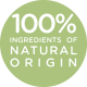 100% ingredient of natural origin