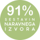 91% sestavin naravnega izvora