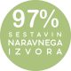 97% sestavin naravnega izvora