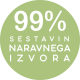 99% sestavin naravnega izvora