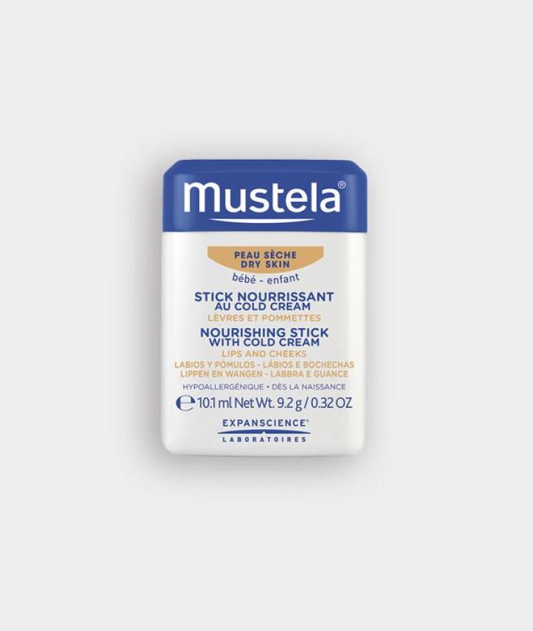 Mustela Nourishing stick with cold cream for babies with dry skin