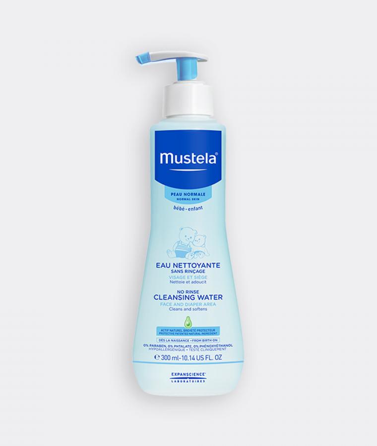 Mustela No rinse cleansing water for babies with normal skin